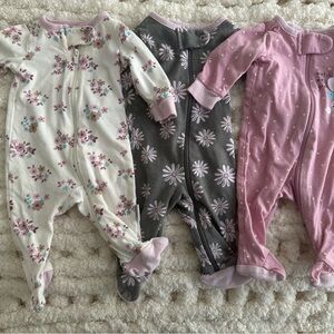 |Gerber| 3 Floral Footies